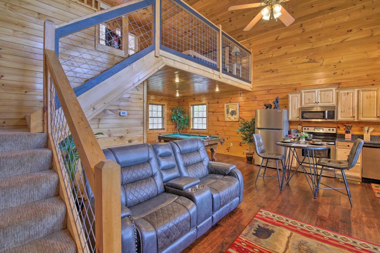 Gatlinburg Cabin With Pool Table And Hot Tub! Kültér fotó